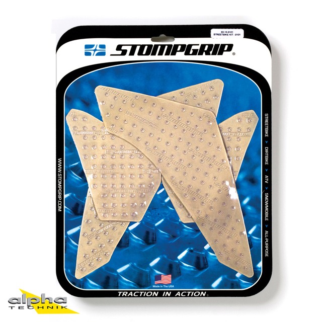 Stompgrip transparente, Volcano, para Honda MSX125, 2014-2015