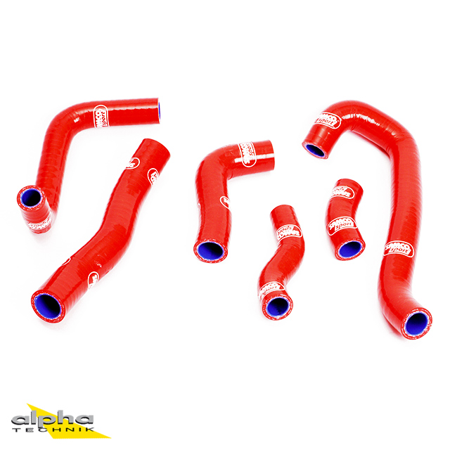 Kit de mangueras de silicona SAMCO SPORT rojo para Honda NSR250 año modelo 1990-1999