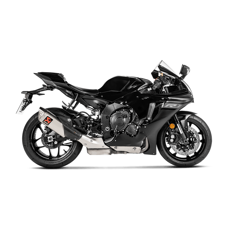 Línea Slip-On Akrapovic (Titanio) sistema de escape para Yamaha YZF-R1 2015- / Yamaha YZF-R1 M 2020-