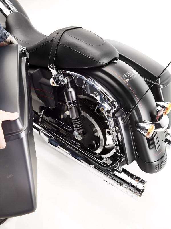 WI LDC Nivomat para Harley Davidson FLHRC Road amortiguador para King