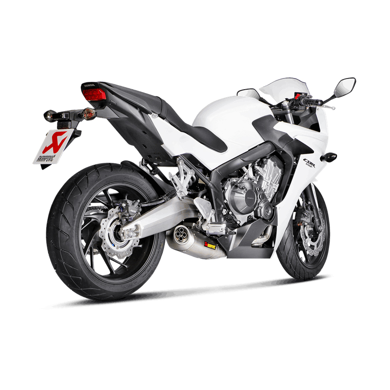Akrapovic Racing Line (Titanium) sistema de escape para Honda CB650F 2014-2016 / Honda CBR650F 2014-2016
