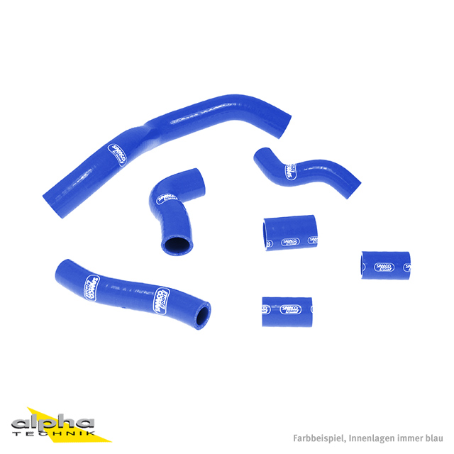 SAMCO SPORT Kit de mangueras de silicona azul para KTM 950 Adventure S, 990 Adventure S, 990 Super Duke, años de modelo 2004-2013