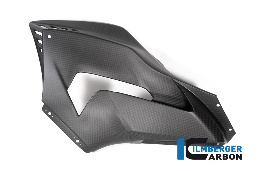 Panel lateral de carenado de carbono Ilmberger lado derecho, mate, para Honda CBR1000RR-R Fireblade (SP), SC82, a partir de 2020-