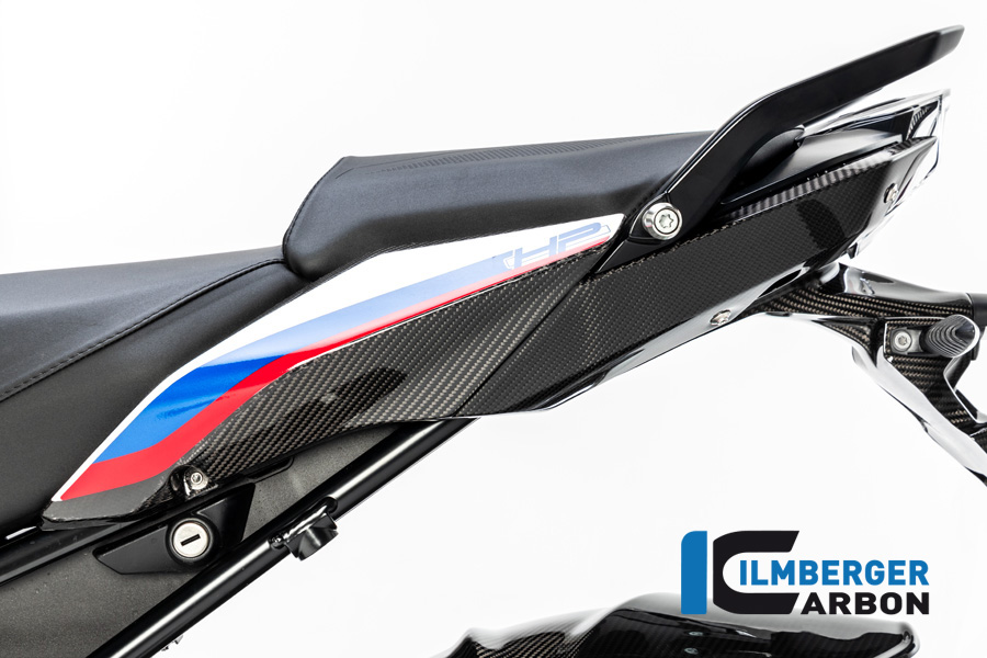 Tapa lateral de carbono Ilmberger junto al asiento lado izquierdo, Carbono para BMW R1250R R1250RS 2019-