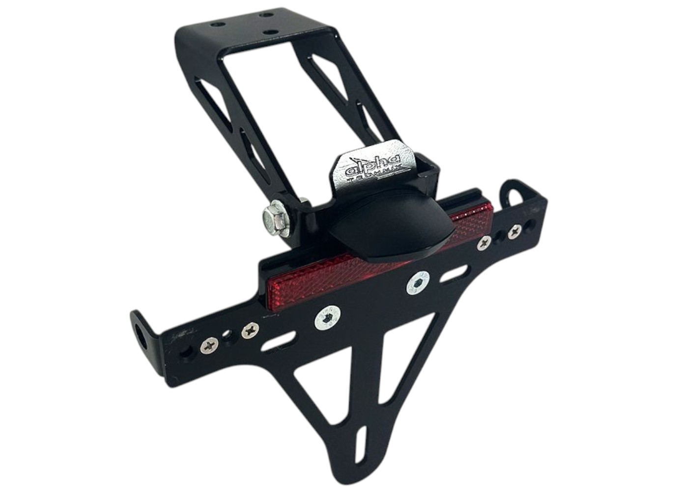 alpha Technik Soporte de matrícula para Honda CRF1100L Africa Twin, a partir del año de modelo 2020-, Tipo SD08 / SD13 / SD09 / SD14