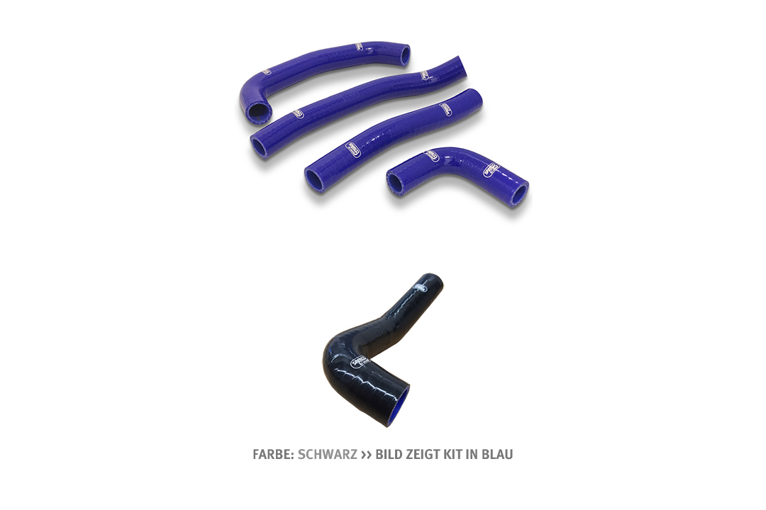 Kit de mangueras de silicona SAMCO SPORT negro para Honda CRF150R año del modelo 2007-2023