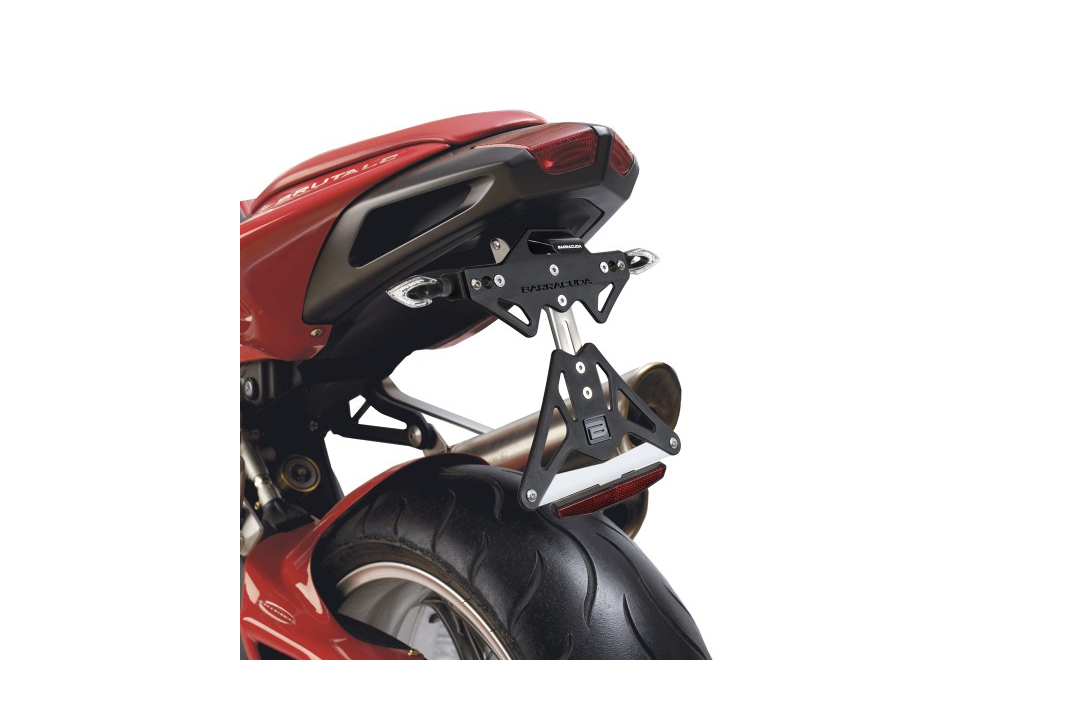 Soporte de matrícula Barracuda para MV Agusta Brutale 910S / 989R / 1078RR