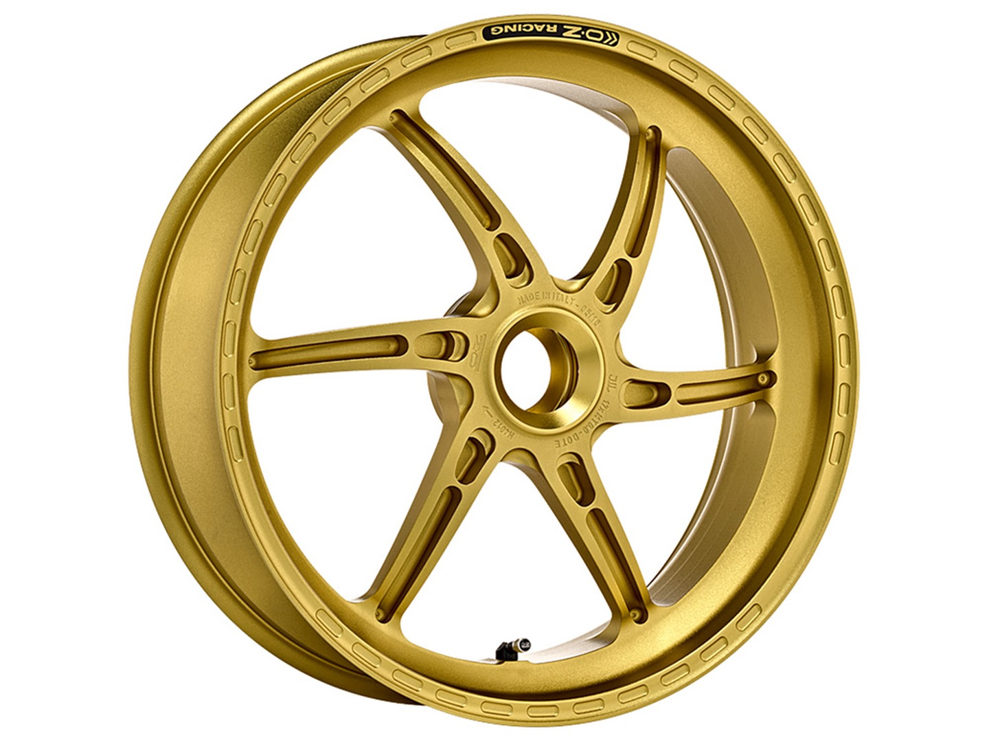 OZ Gass RS-A trasero de aluminio en dorado mate para Ducati Panigale V2 955, 2020-2023, Supersport 939 (S), 2017-2020, Supersport 950 (S), 2019-2022 y Streetfighter V2, 2022-2023