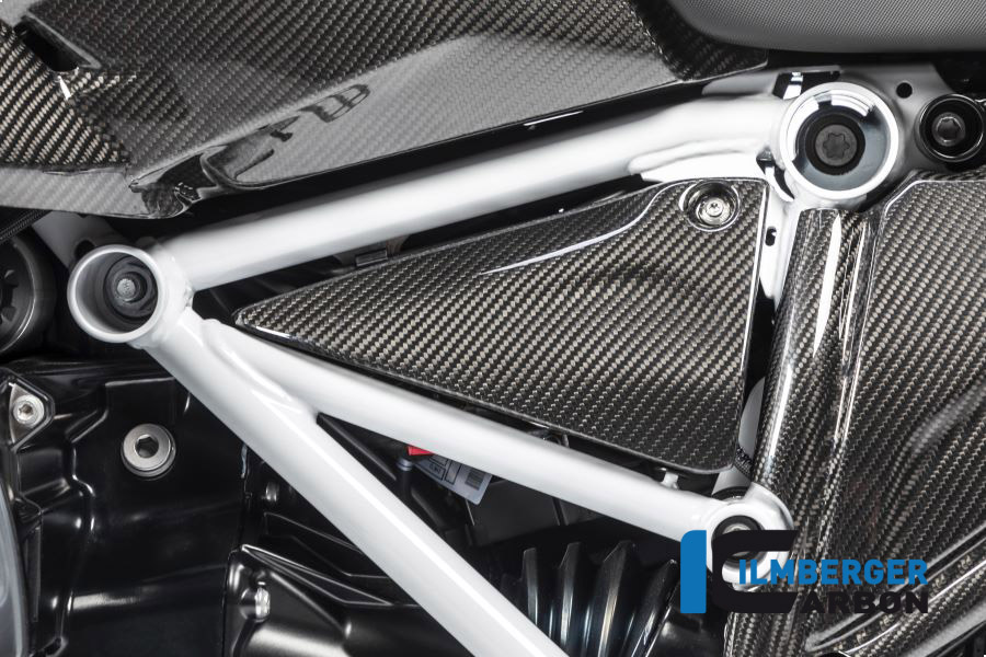 Cubierta del triángulo de carbono Ilmberger chasislado izquierdo para BMW R1250GS R1250R R1250RS a partir de 2019