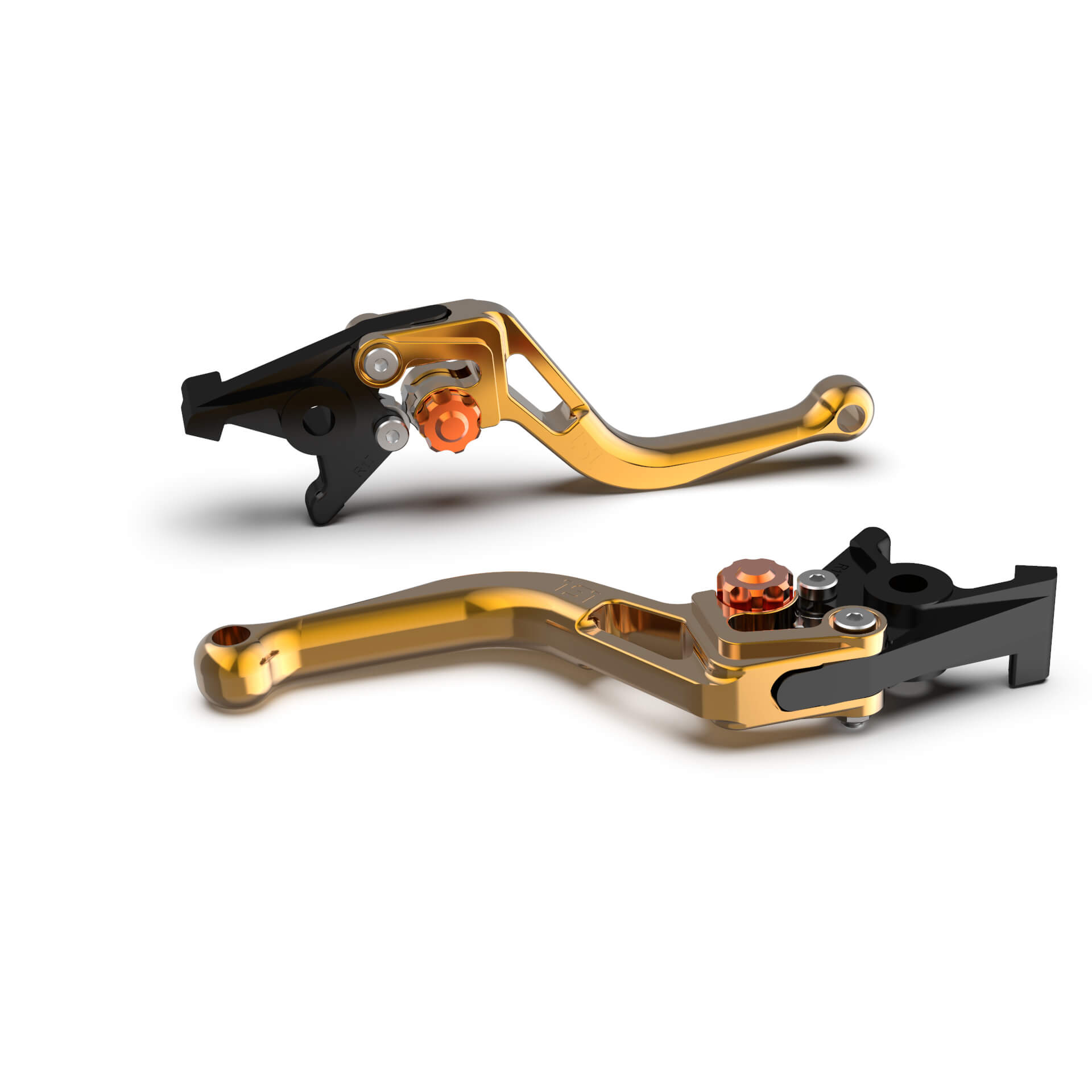 LSL maneta del embrague BOW L22, corto, oro/naranja