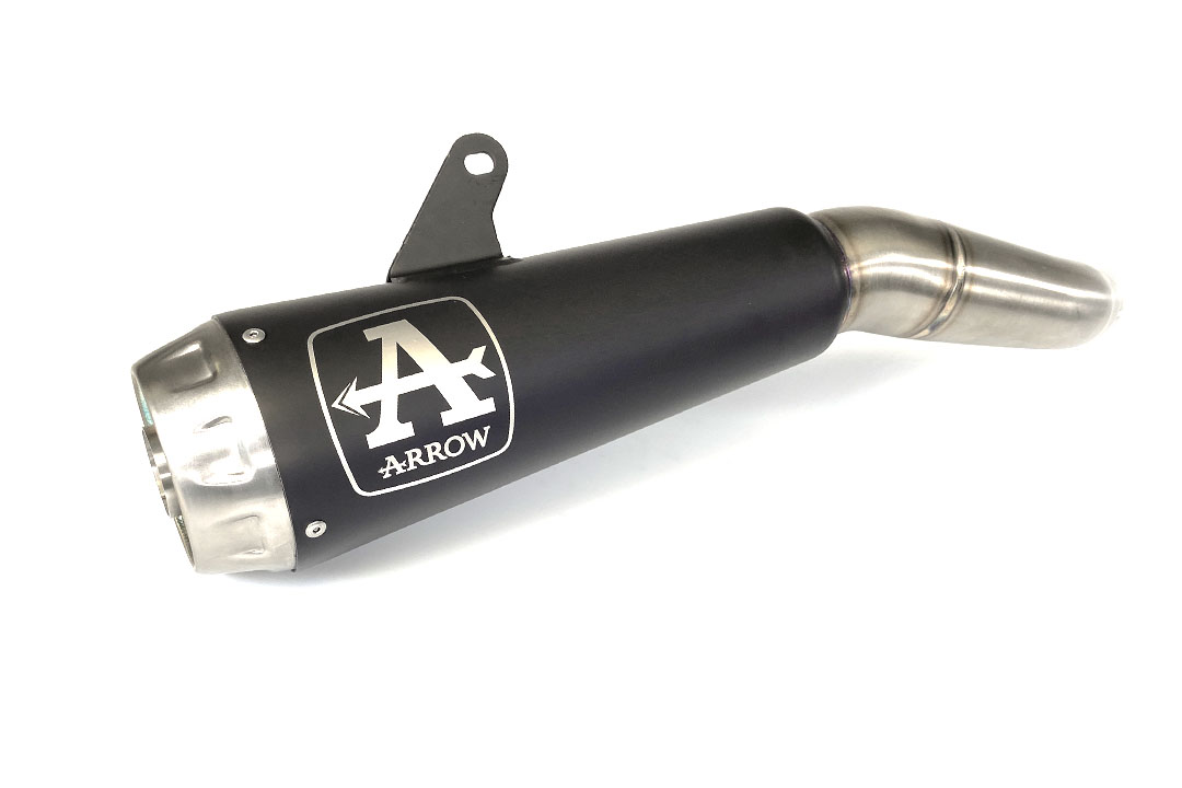 Escape ARROW DARK PRO-RACE para Suzuki GSX-S750 2017-, acero inoxidable negro