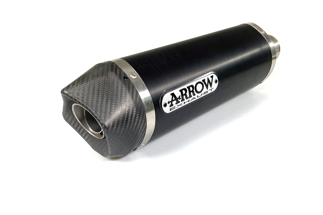 Escape ARROW RACE TECH para Ducati Monster 1200 1200R 1200S 2016- de aluminio, negro