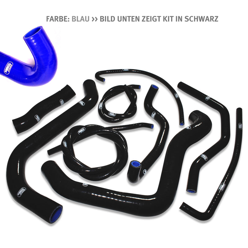 Kit de mangueras de silicona SAMCO SPORT azul para Suzuki GSX-S 750Z año de modelo 2017-2024