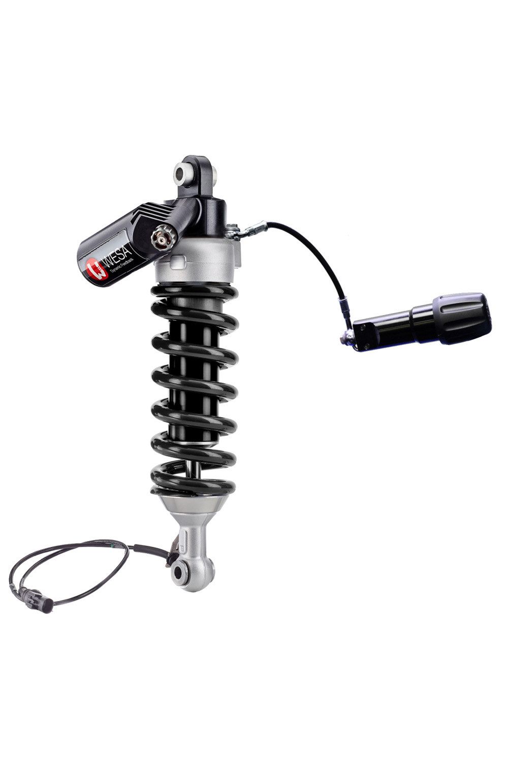 WI 644 WESA amortiguador trasero BMW M 1000 XR, 2024-2025, con reducción de altura -30mm