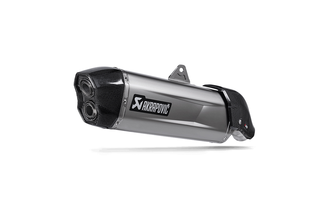 Escape Akrapovic Slip-On Line (Titanio) para Aprilia Tuareg 660 año del modelo 2022-