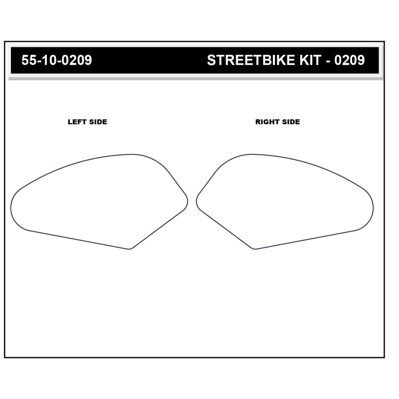 Stompgrip depósito de gasolina Pad negro, Volcano, para Yamaha Tracer 9 GT, 2024-2025