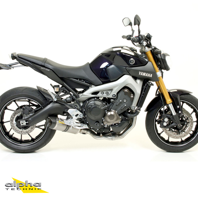ARROW Escape THUNDER Titanio para Yamaha MT09 / Tracer 900 2013-