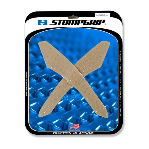 Stompgrip transparente, Volcano, para Yamaha V Max, 2009-2020