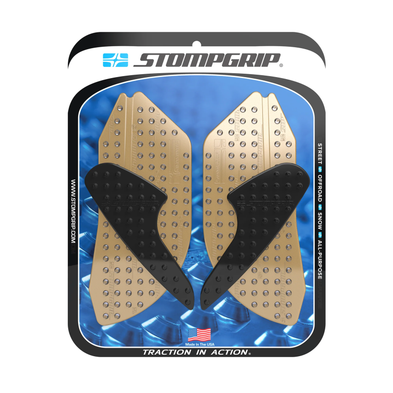 Stompgrip híbrido, Volcano, para Ducati Panigale 1199 (Superleggera), 1299 R (Final Edition), S, 899, 959, V2 955 (ver lista de uso)