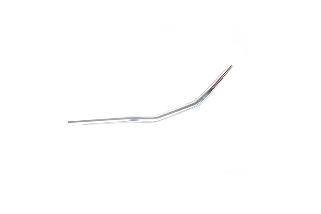 Manillar BARRACUDA Superbike manillar de Aluminio 28/22mm cónico plateado
