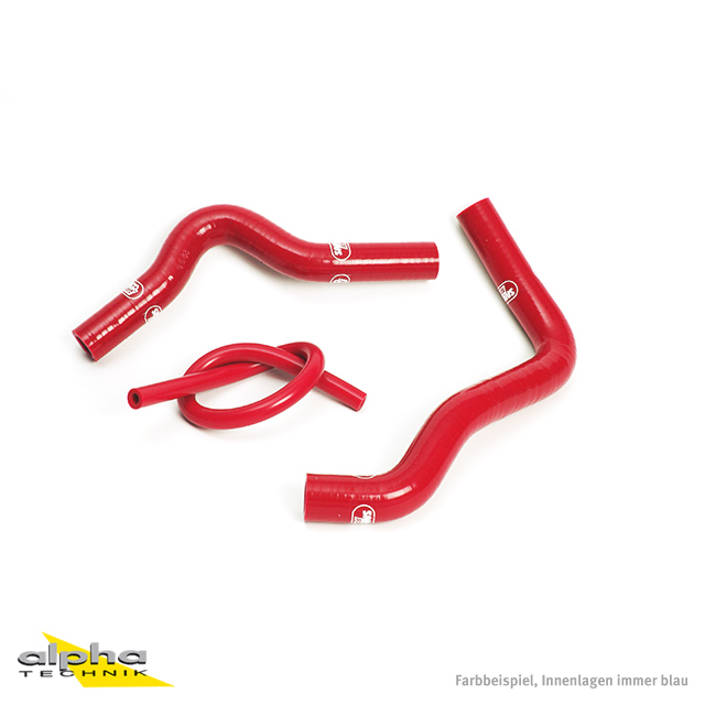 Kit de mangueras de silicona SAMCO SPORT rojo para Suzuki RM85 año de modelo 2002-2022