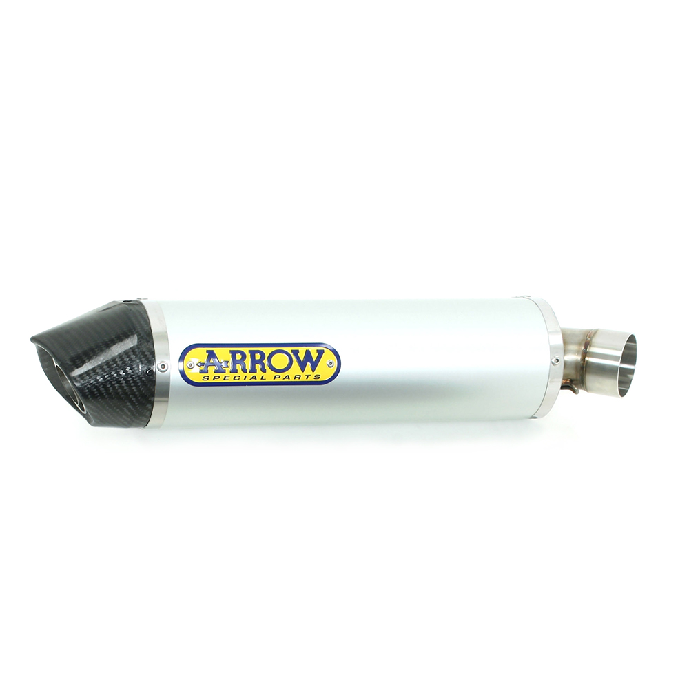Escape ARROW INDY RACE con tapa final de carbono para Kawasaki Ninja 1000SX año de modelo a partir de 2020, Aluminio