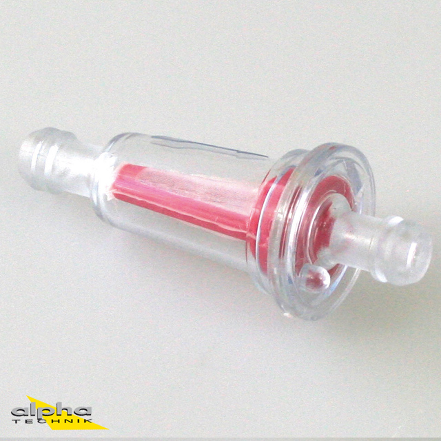 filtro de gasolina de plástico pequeño
