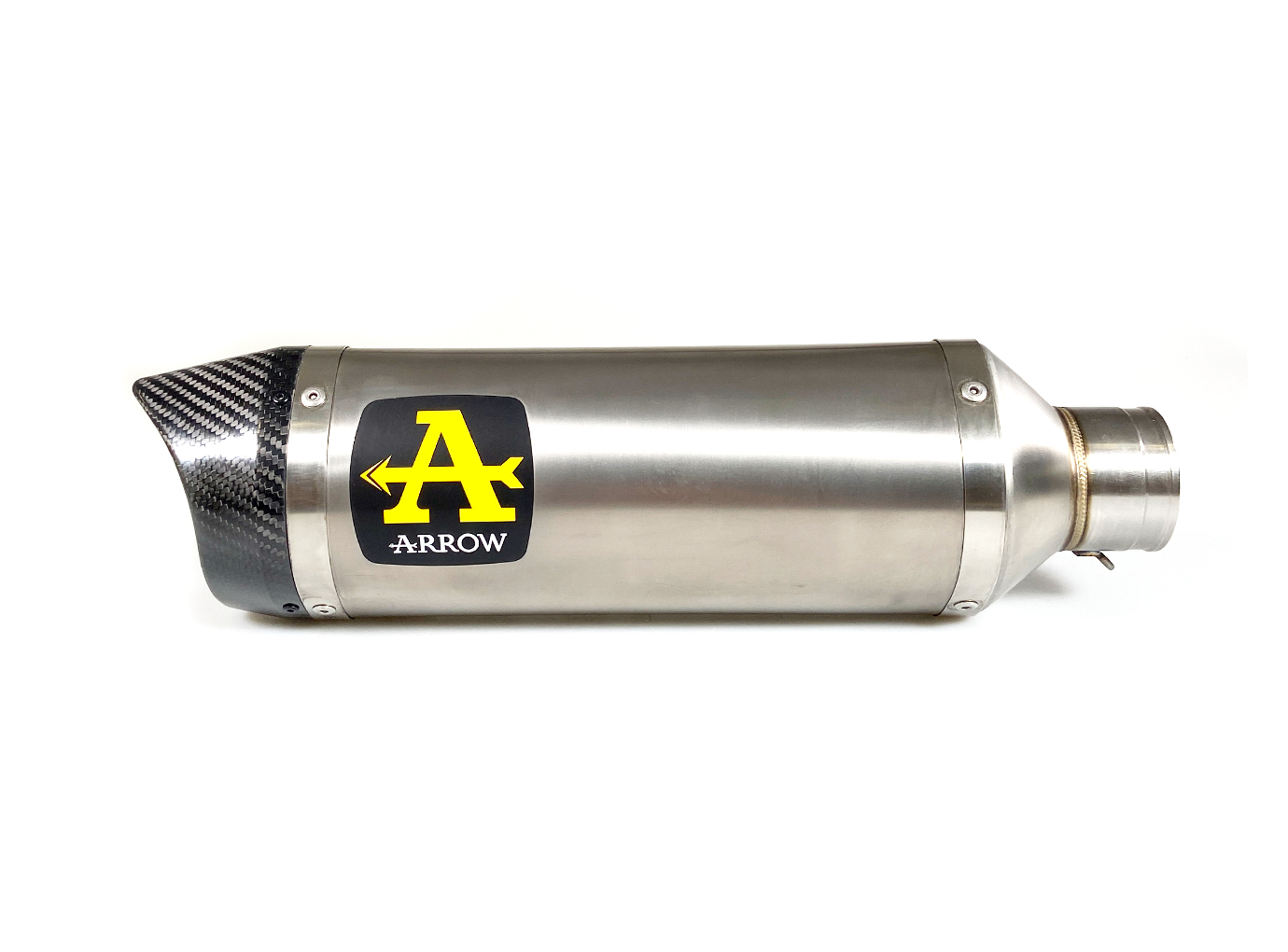 Silenciador ARROW THUNDER para Yamaha MT-07 2021-, Titanio