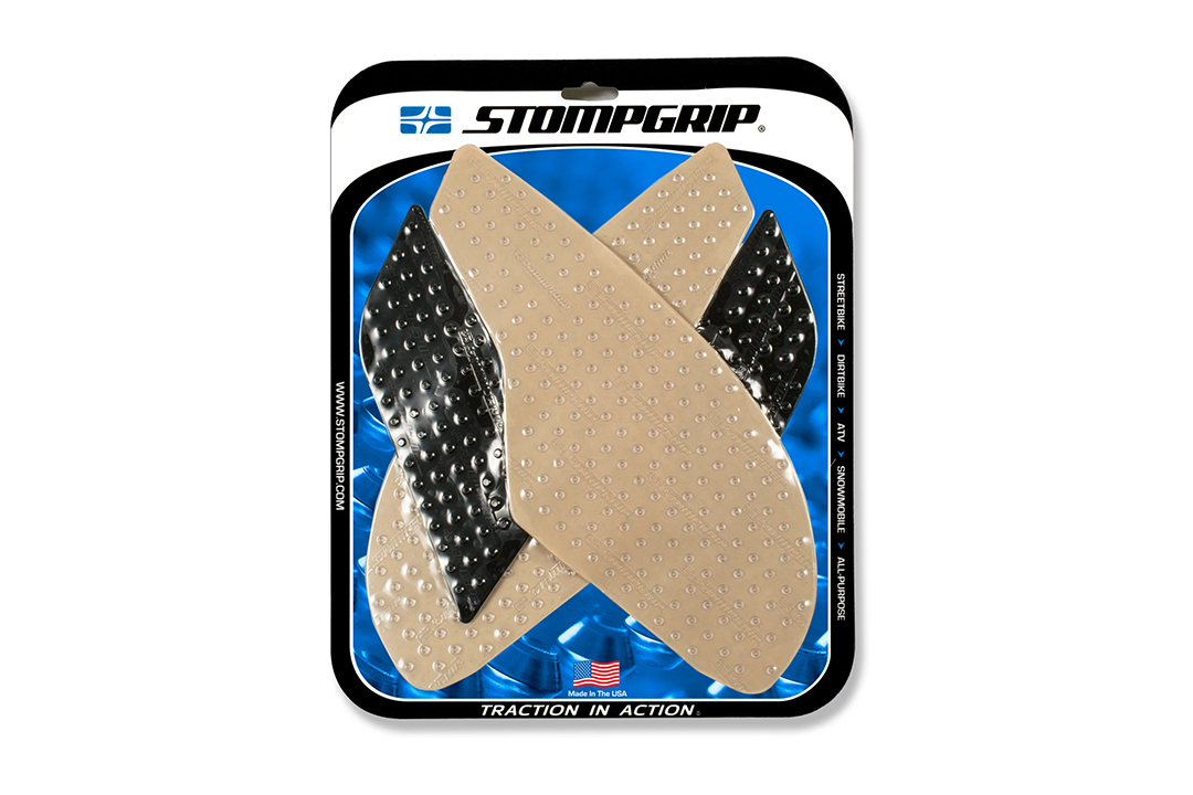 Stompgrip híbrido, Volcano, para Suzuki SV650, 2016-2025, SV650 S, 2016-2020, SV650 X, 2019-2020