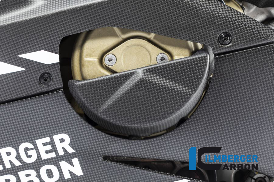 Cubierta del alternador Ilmberger de carbono mate para Ducati Panigale V4 / V4S y Streetfighter V4