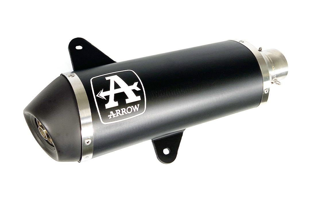 ARROW Escape DARK URBAN para Piaggio Vespa GTS125i / GTS300i 2008-2016