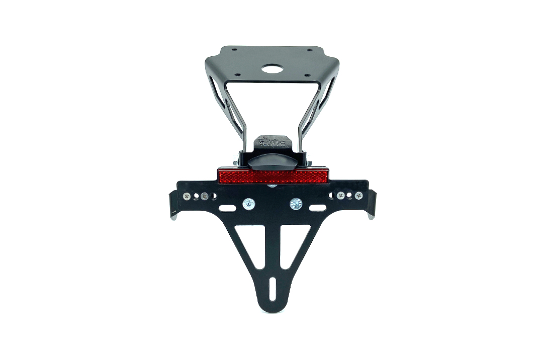 Soporte de matrícula alpha Technik para Kawasaki Z650RS año de modelo 2022-