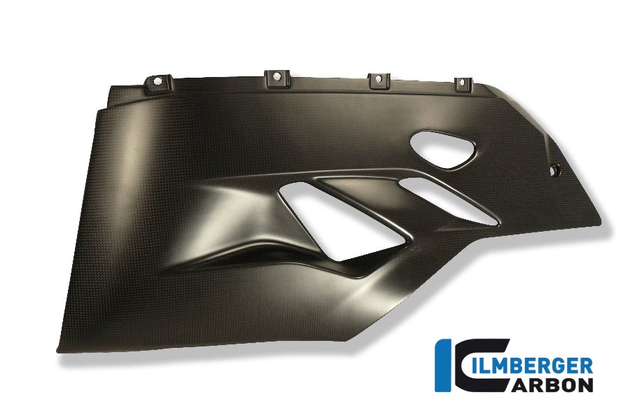 Carenado inferior de carbono Ilmberger lado izquierdo calle, Carbono