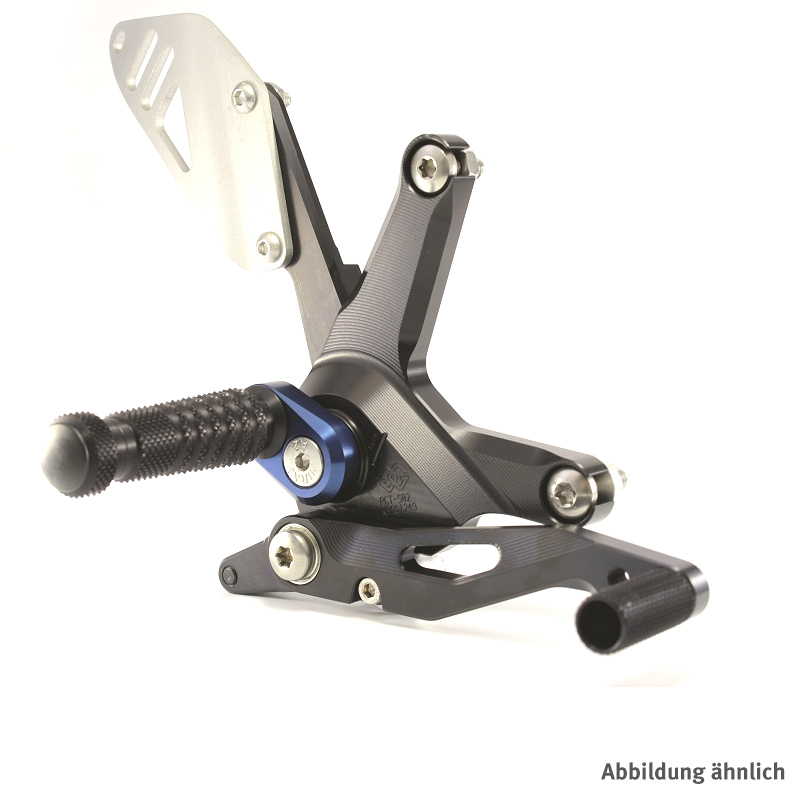 Sistema de estriberas Gilles RCT10GT para Suzuki SV650, WCX0