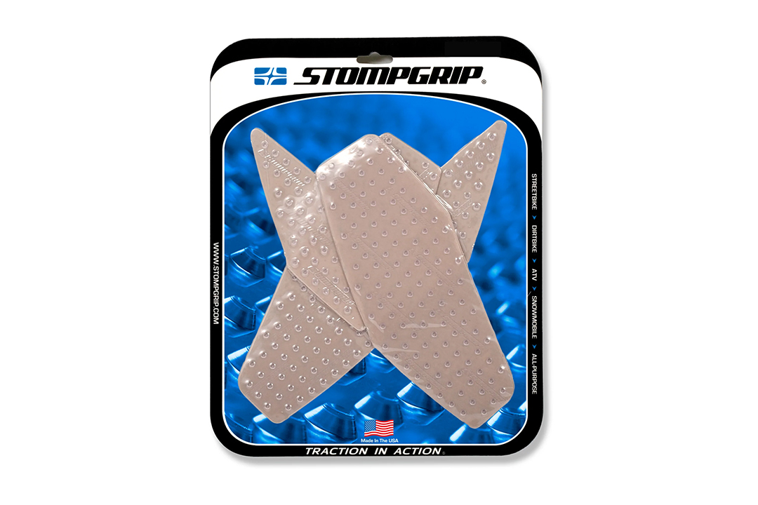 Stompgrip transparente, Volcano, para Yamaha YZF-R6, 2008-2016