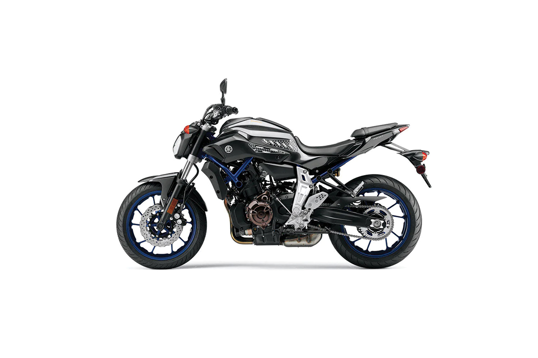 Stompgrip Traction Pads negras, para Yamaha MT07 (Moto Cage), 2015-2017