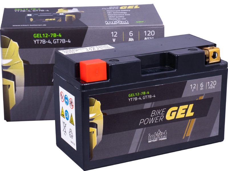 Batería de GEL Intact YT7B-4 / GT7B-4