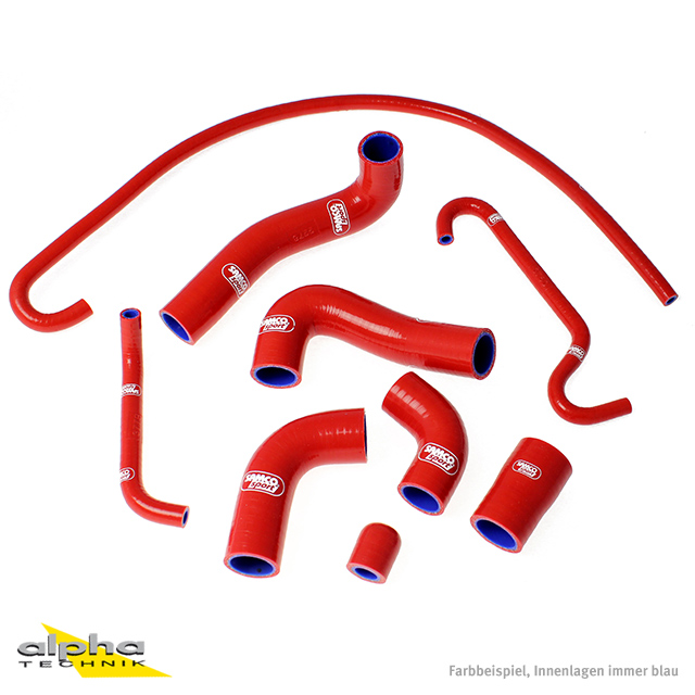 Kit de mangueras de silicona SAMCO SPORT rojo para MV Agusta F4 1000 RR RC LH44, año de modelo 2010-2019