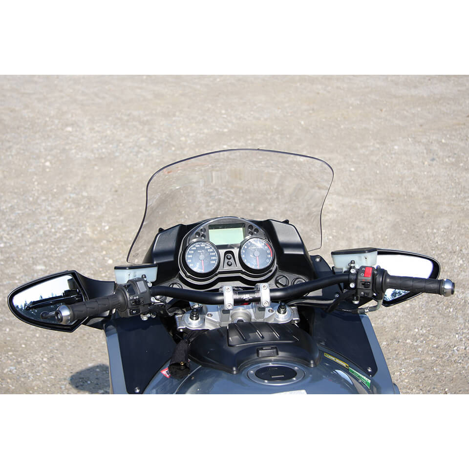 Kit Superbike LSL con homologación de piezas para Kawasaki 1400GTR, Tipo ZGT40A/ZGT40C, 2008-, plateado, (Tipo A)