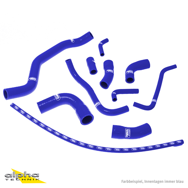 Kit de mangueras de silicona SAMCO SPORT azul para Yamaha YZF1000R1 año del modelo 1998-2001