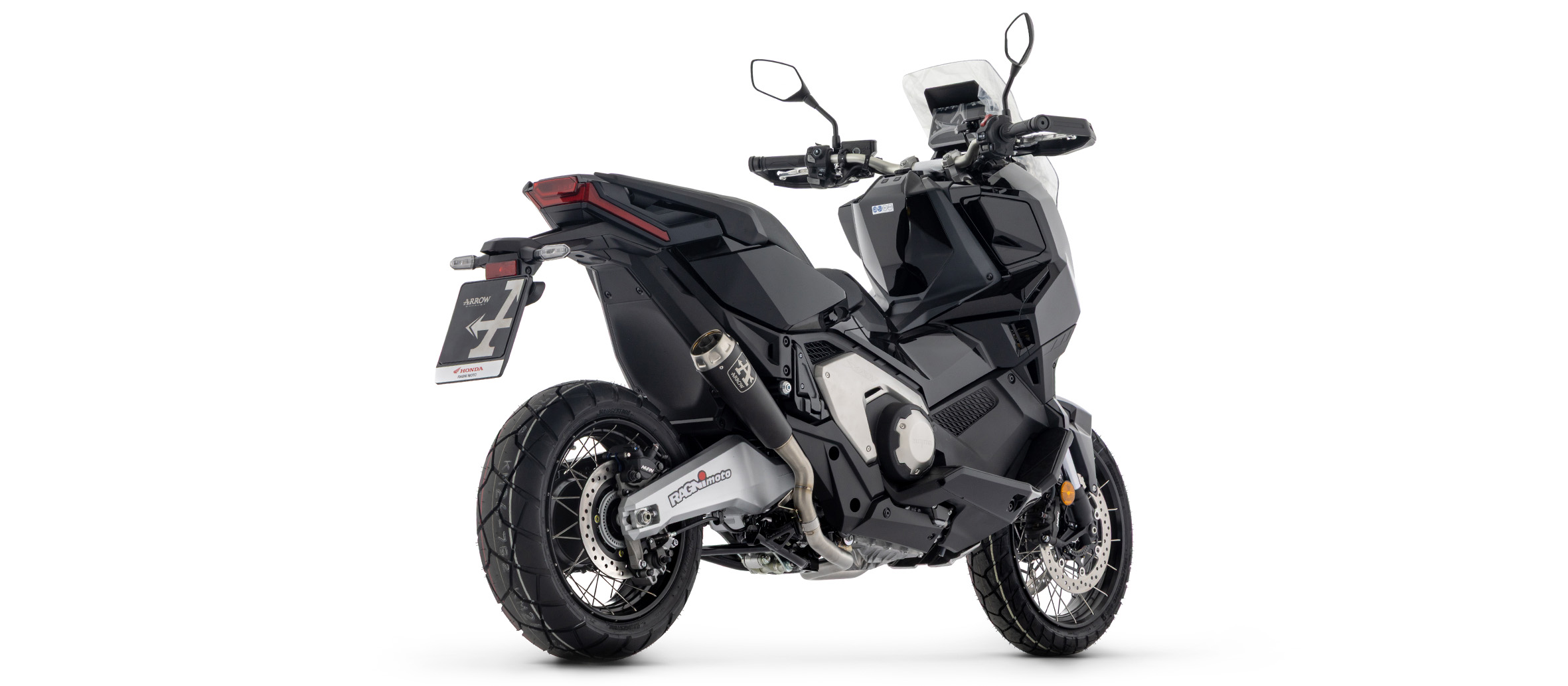 Escape ARROW PRO-RACE DARK de acero inoxidable oscuro para Honda X-ADV 750 RH21 Año del modelo 2025-