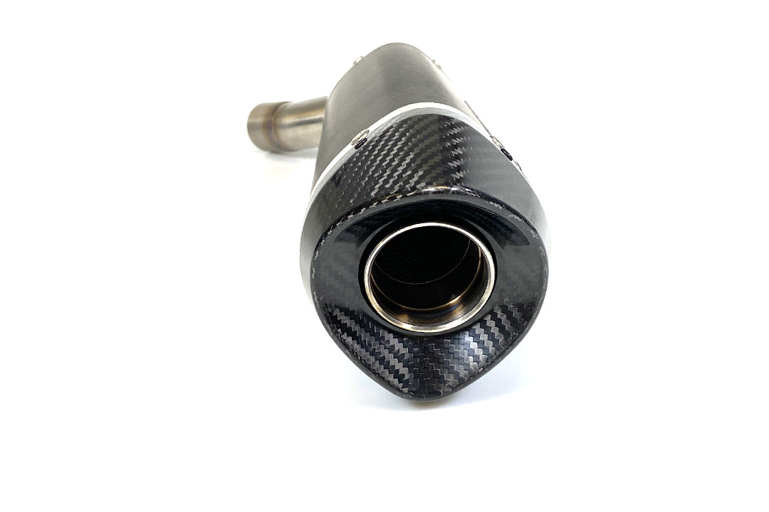 ARROW Escape DARK THUNDER Aluminio negro para Honda CB600F 2007-2013