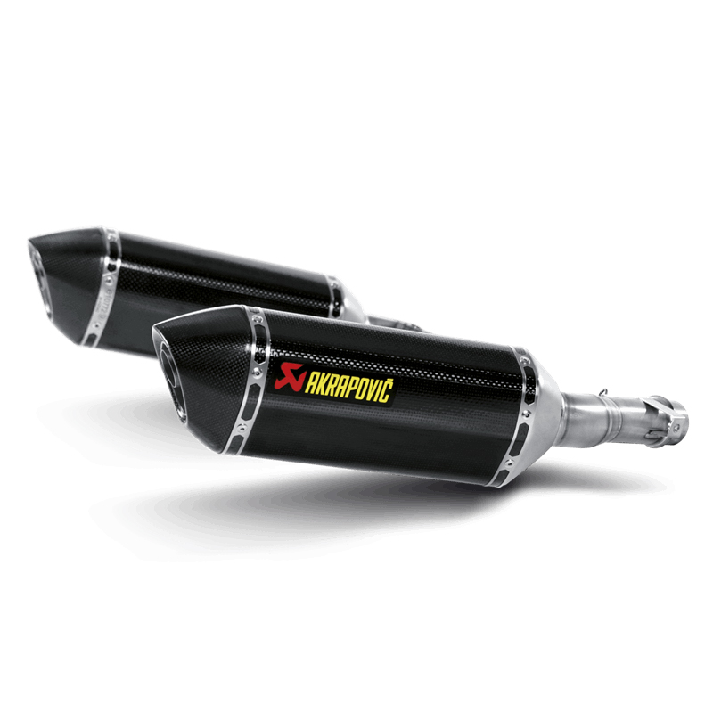 Escape Akrapovic Slip-On Line (Carbono) para Kawasaki Z1000 2010-2013