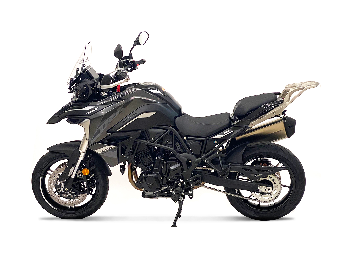 Soporte de matrícula alpha Technik para Benelli TRK 702 / TRK 702X, Tipo PA8, Año del modelo 2023-