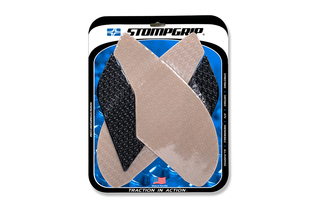 Stompgrip híbrido, Icon, para Suzuki SV650, 2016-2025, SV650 S, 2016-2020, SV650 X, 2019-2020