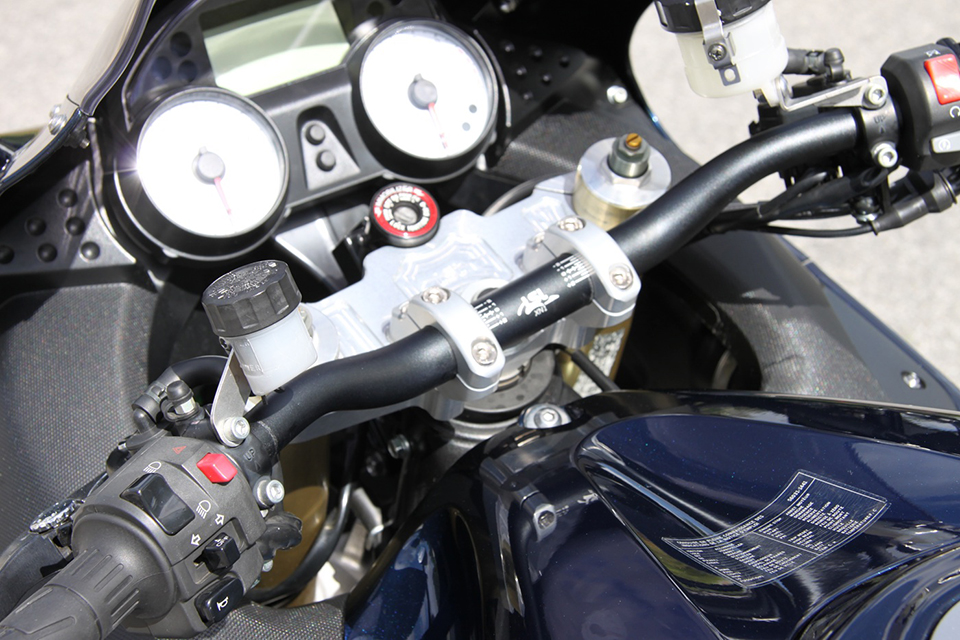 LSL Kit Superbike con informe técnico de piezas para Kawasaki ZZR1400, Tipo ZXT40A/ZXT40C, 2006-2011, plata, (Tipo G)