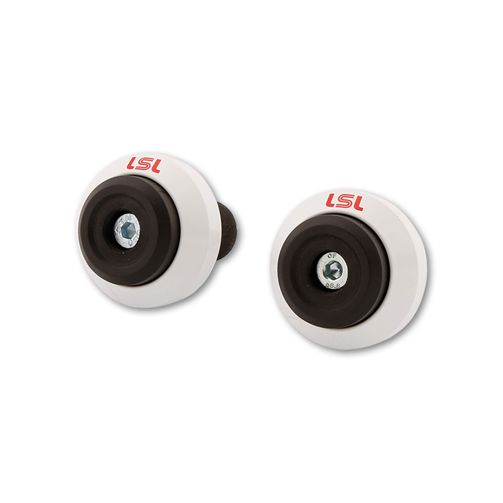 Protector de Eje LSL GONIA para Triumph Speed Triple, blanco, anterior, delantero