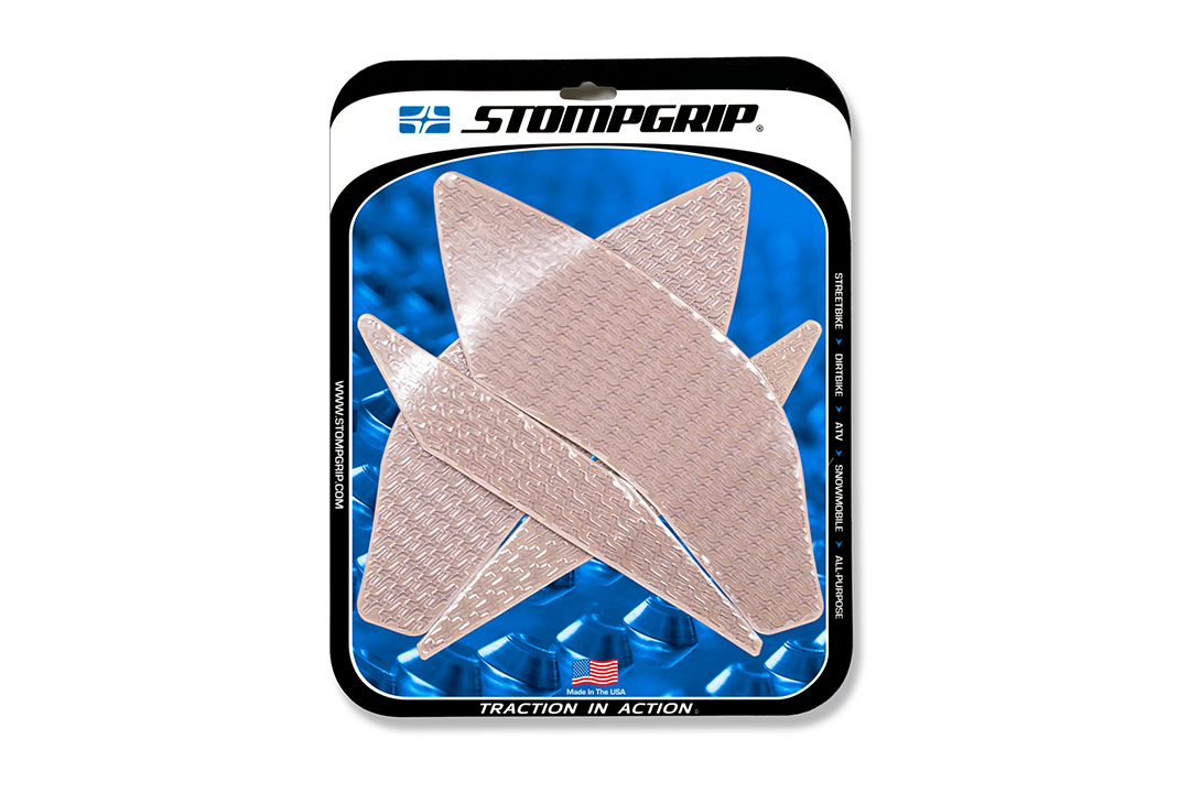 Stompgrip Traction Pads transparentes, para Yamaha YZF-R1 / M, 2015-22