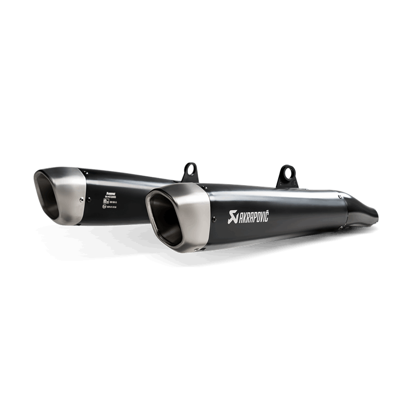 Línea Akrapovic Slip-On (Titanio) para Triumph Street Twin Año del Modelo 2016-2020