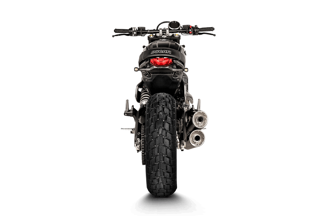 Silenciador Akrapovic Slip-On Line para Ducati Scrambler Urban Motard / Nightshift / Icon / Icon Dark / Desert Sled 2021-
